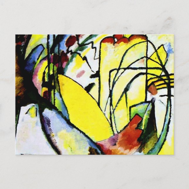 Carte Postale Kandinsky - Improvisation 10 (Devant)