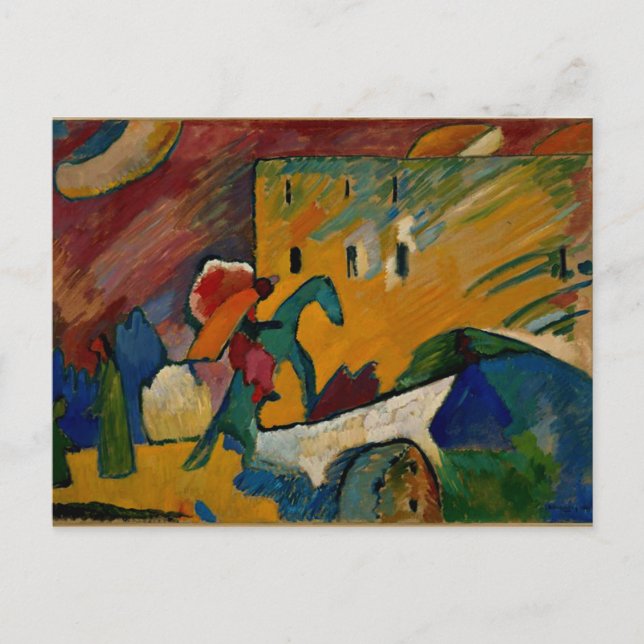 Carte Postale Kandinsky - Improvisation 3 (Devant)