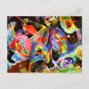 Carte Postale Kandinsky - Improvisation Déluge