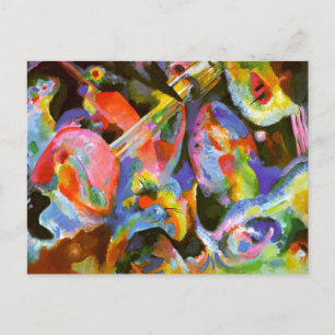 Carte Postale Kandinsky - Inondation Improvisation, Deluge