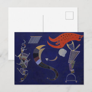 Carte Postale Kandinsky La Flèche 1943 Art Abstrait