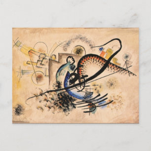 Carte Postale Kandinsky - La Ligne Noire