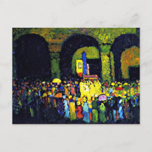 Carte Postale Kandinsky - Ludwigkirche à Murnau