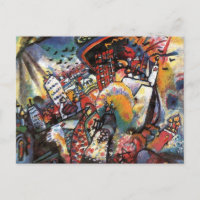 Kandinsky Moscou I Cityscape peinture Abstraite