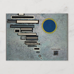 Carte Postale Kandinsky - OEuvre inégale et abstraite