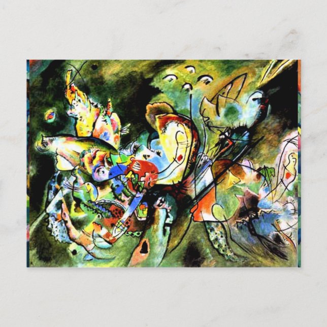Carte Postale Kandinsky - Overcast (Devant)