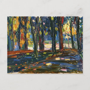 Carte Postale Kandinsky - Parc de Saint-Cloud, automne II