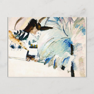 Carte Postale Kandinsky - Paysage hivernal