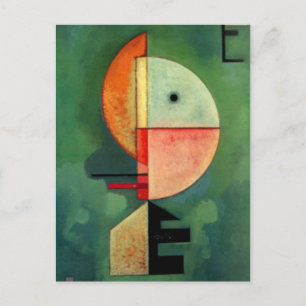 Carte Postale Kandinsky peinture Abstraite ascendante