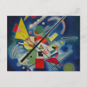 Carte Postale Kandinsky - Peinture Bleue