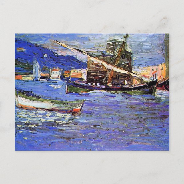 Carte Postale Kandinsky - Rapallo-Grauer Day (Devant)