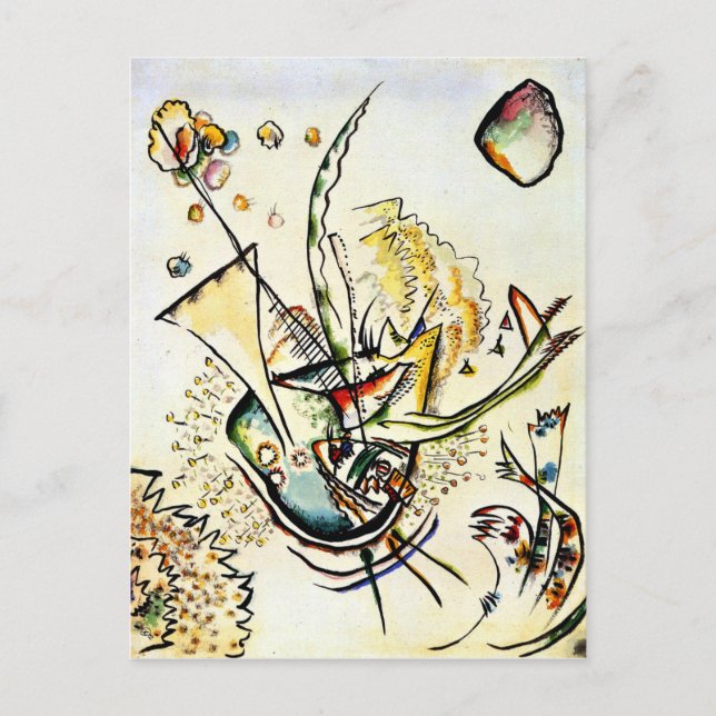 Carte Postale Kandinsky - Sans titre, 1918 (Devant)