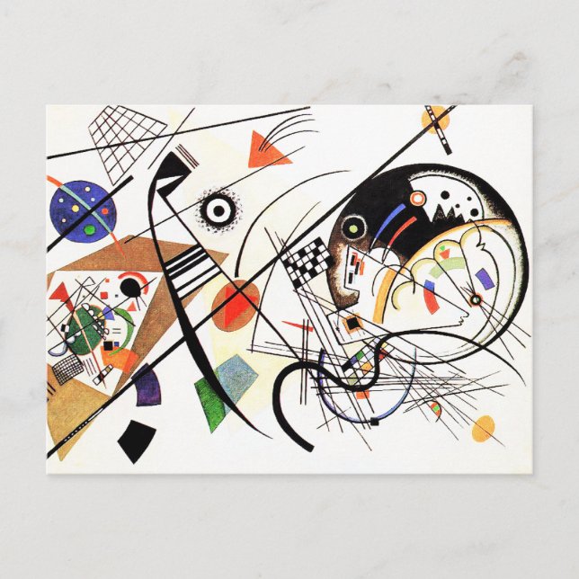 Carte postale Kandinsky Transverse Line (Devant)