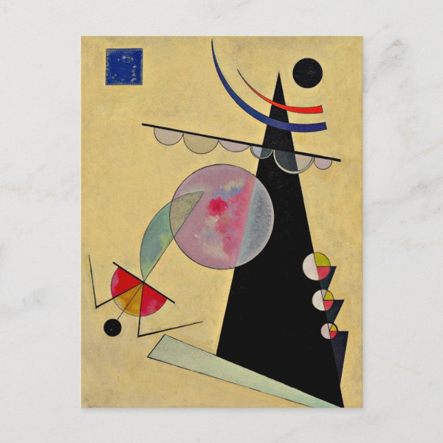 Carte Postale Kandinsky - Unité brillante, (Devant)