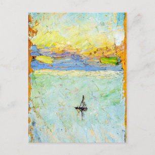 Carte Postale Kandinsky - Voilier en mer