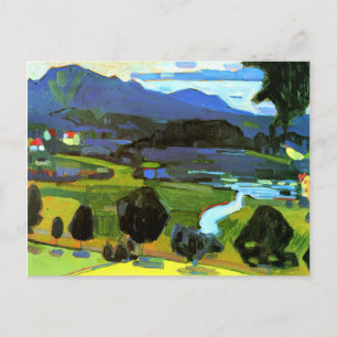 Carte Postale Kandinsky - Vue sur le Staffelsee