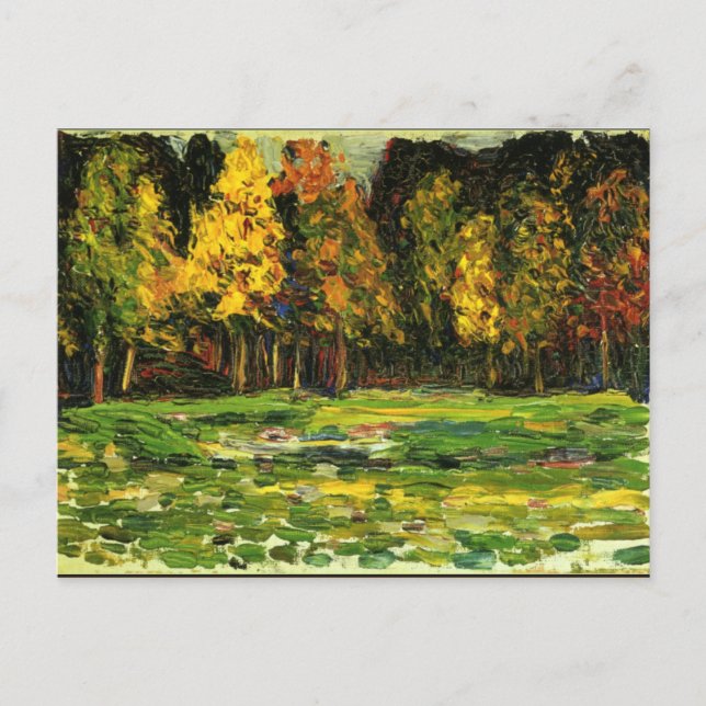 Carte Postale Kandinsky - Waldrand (Devant)