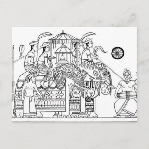 Carte Postale Kandy Possession traditionnelle Kandy Sri Lanka