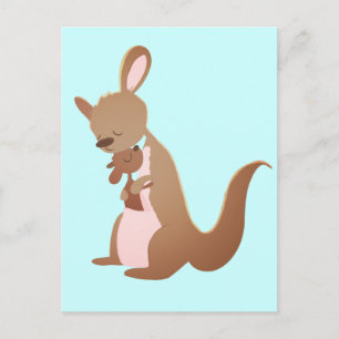 Carte Postale Kanga Love