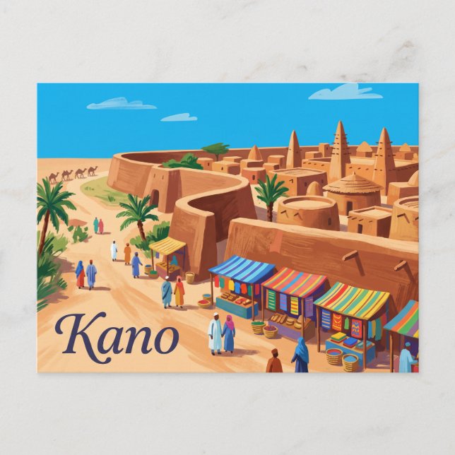 Carte Postale Kano Nigeria (Devant)
