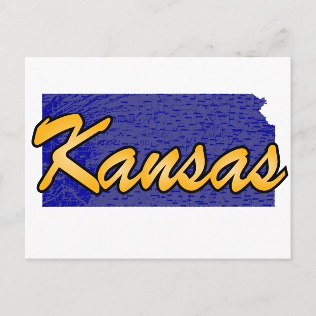 Carte Postale Kansas (Devant)