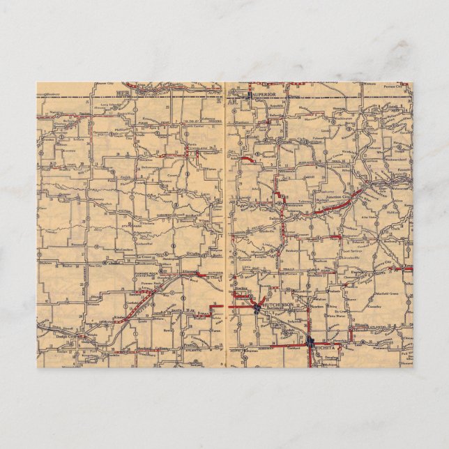 Carte Postale Kansas (Devant)