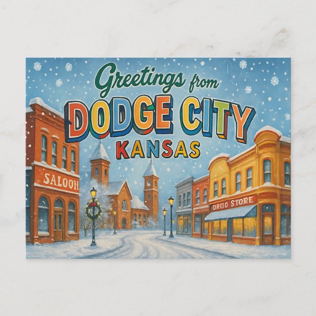 Carte postale KANSAS (Devant)