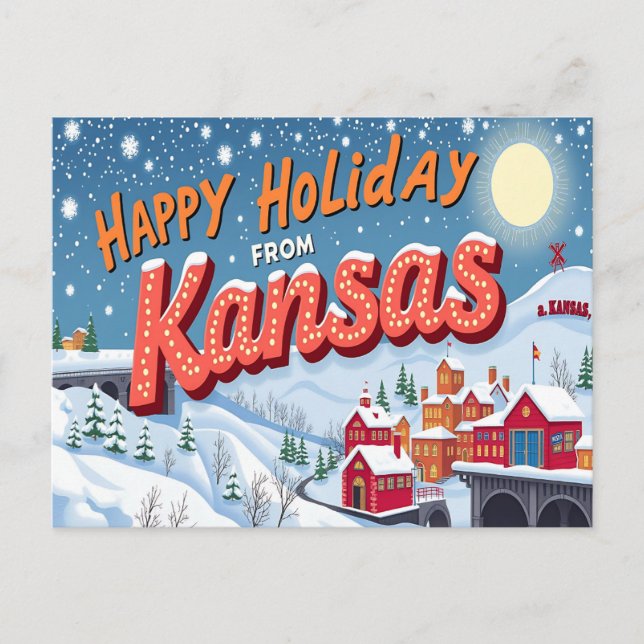 Carte postale KANSAS (Devant)