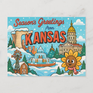 Carte postale KANSAS