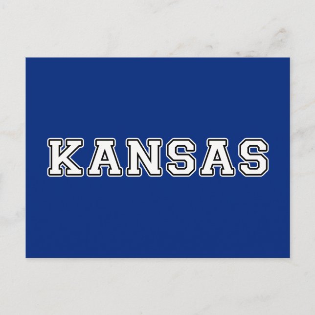Carte Postale Kansas (Devant)