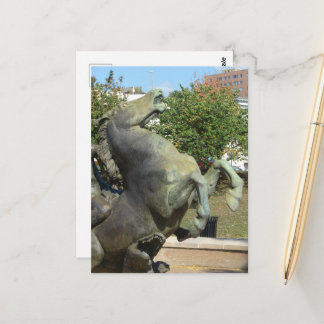 Carte Postale Kansas City Fountain Horse in Autumm