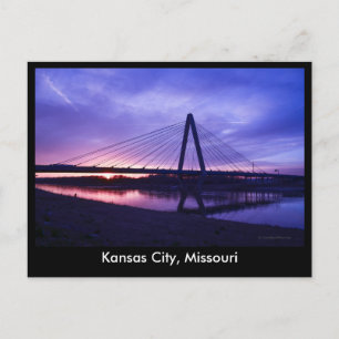 Carte Postale Kansas City, MOIS - Christopher S. Bond Bridge