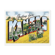 Kansas Salutations Des États-Unis