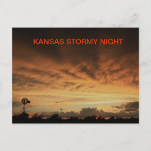 Carte postale KANSAS STORMY