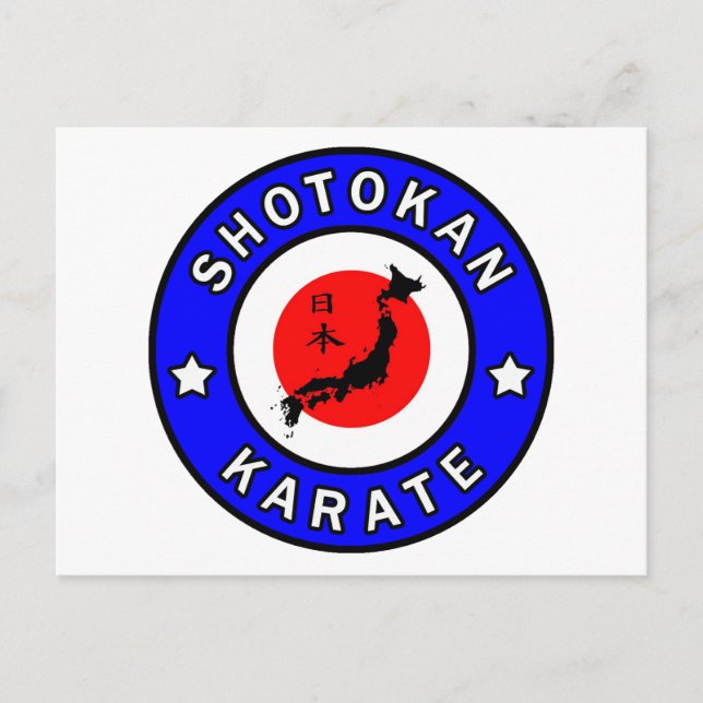 Carte Postale Karaté de Shotokan (Devant)