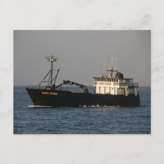 Carte Postale Kari Marie, bateau crabier à Dutch Harbor, AK