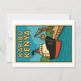 Carte postale - Karibu Kenya