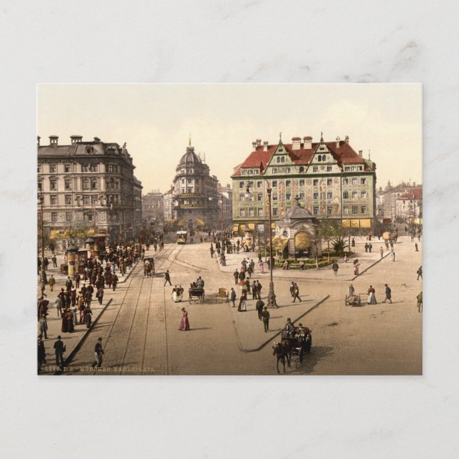 Carte Postale Karlsplatz (Stachus) (Devant)