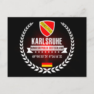 Carte Postale Karlsruhe