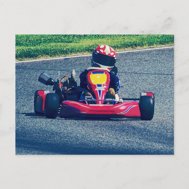 Carte Postale Kart Racing (Devant)
