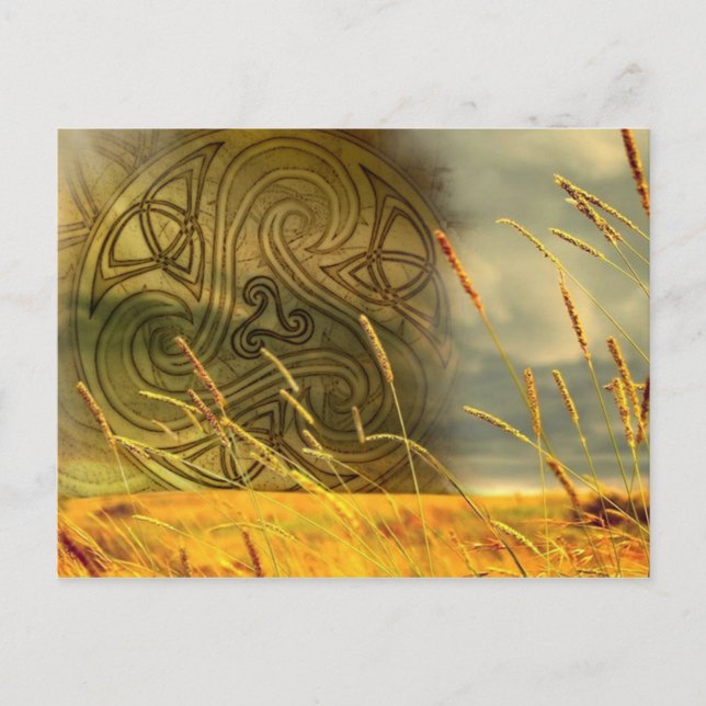 Carte Postale Karte celtic Triskele (Devant)