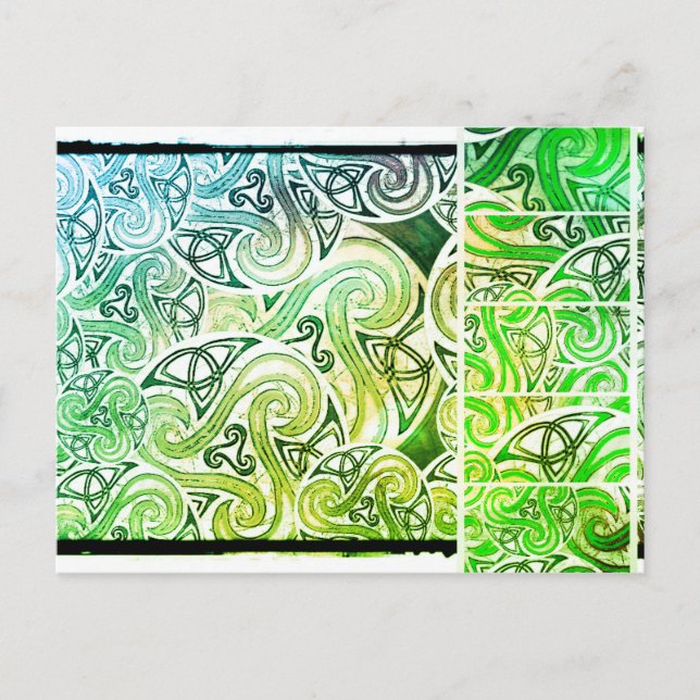 Carte Postale Karte celtic Triskele (Devant)
