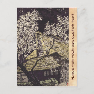 Carte Postale Kasamatsu Plum Trees à Yoshino art japonais