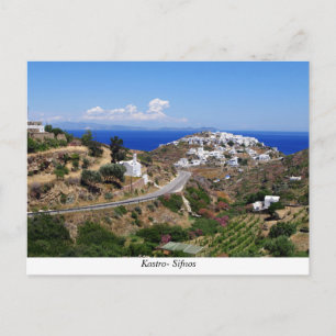 Carte Postale Kastro-Sifnos