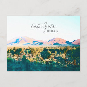 Carte Postale Kata Tjuta Les Olgas Australie Centrale Voyage