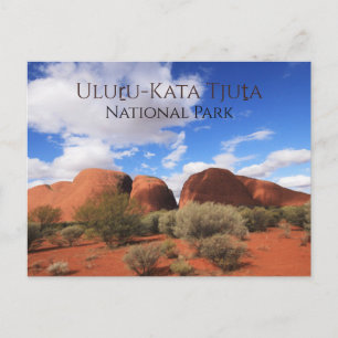 Carte Postale Kata Tujuta, Olgas, Uluru-Kata Tjuta NP