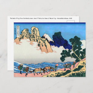 Carte Postale Katsushika Hokusai