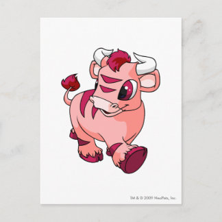 Carte Postale Kau rose