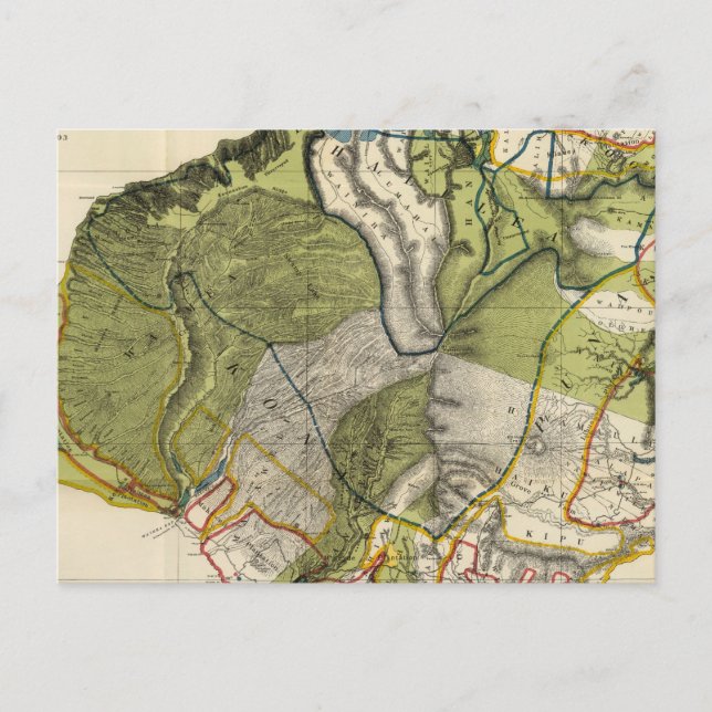 Carte Postale Kauai, Hawaii (Devant)