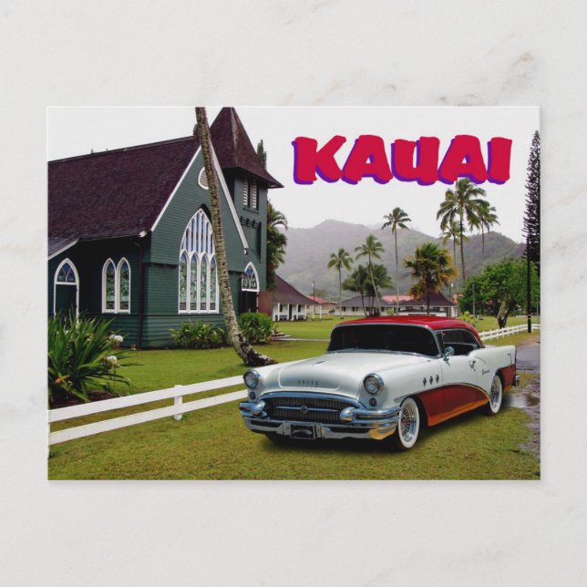 Carte Postale Kauai Hawaii (Devant)